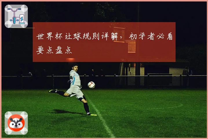 世界杯让球规则详解，初学者必看要点盘点