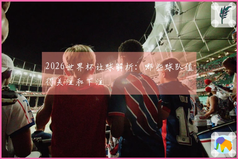 2026世界杯让球解析：哪些球队值得关注和下注